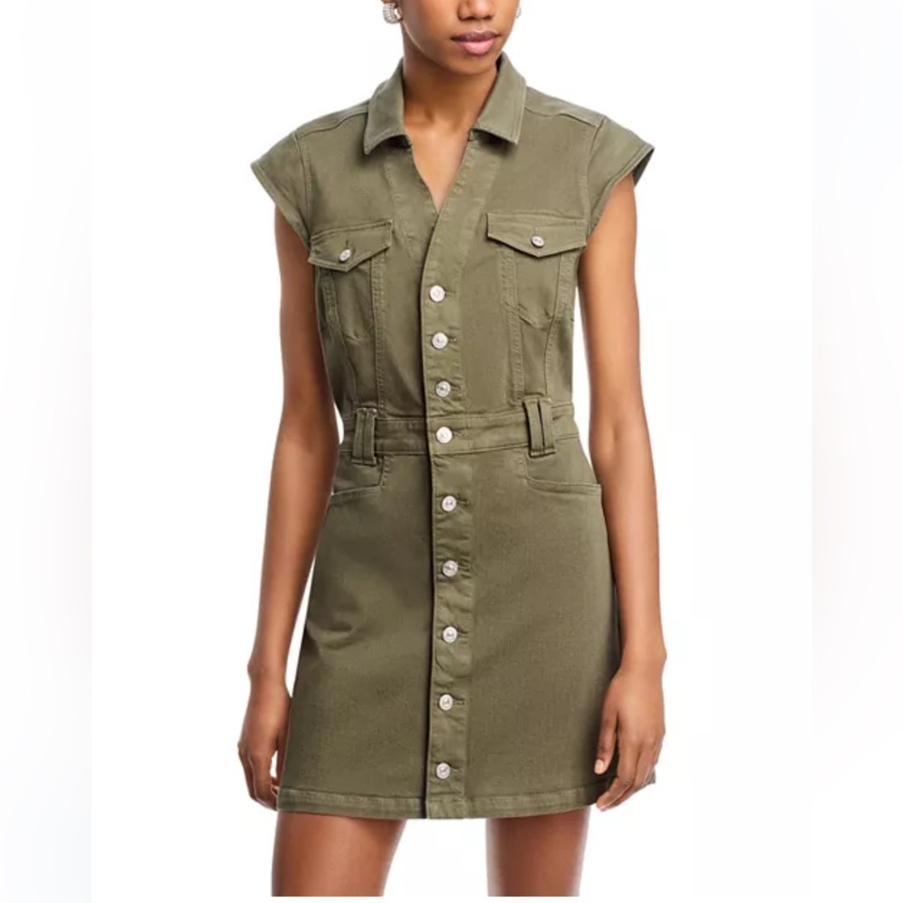 Paige Jaxsyn Denim Mini Dress Size 6 Worn once